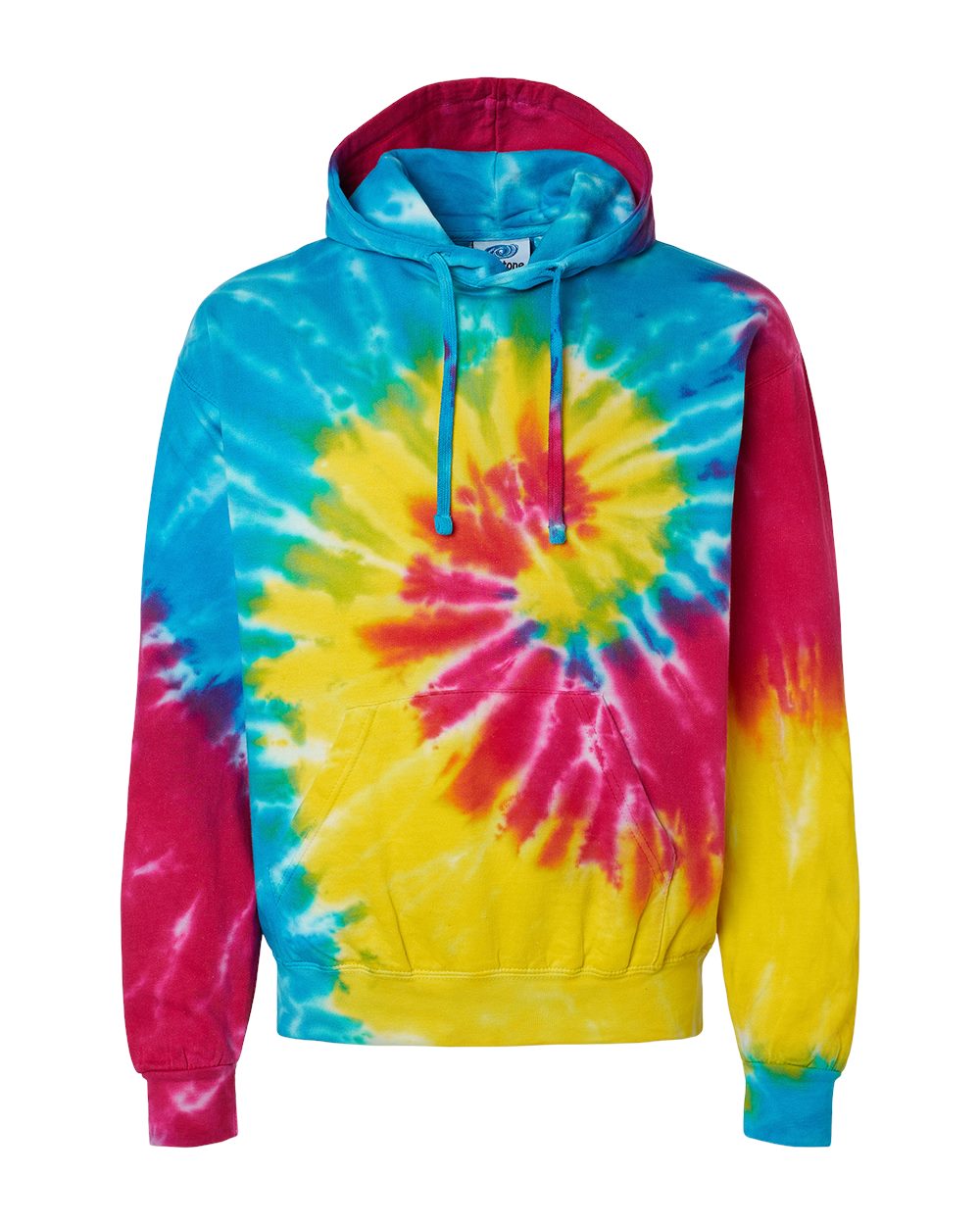 Youth Tie-Dyed Hooded Sweatshirt - 8777Y