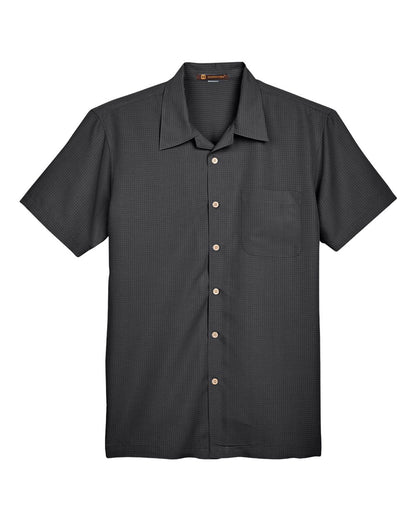 Men's Barbados Textured Camp Shirt - M560