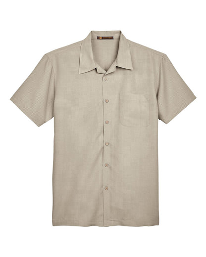Men's Barbados Textured Camp Shirt - M560