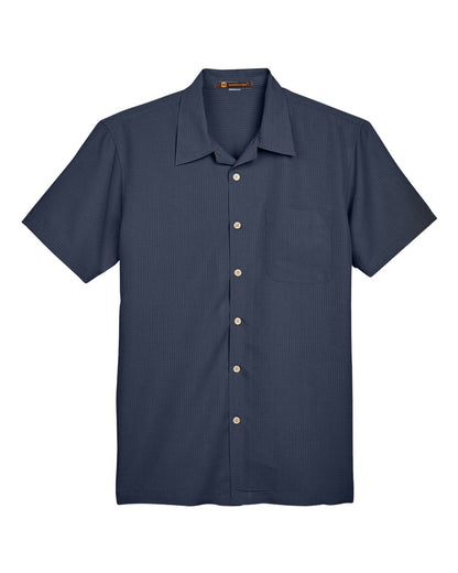Men's Barbados Textured Camp Shirt - M560