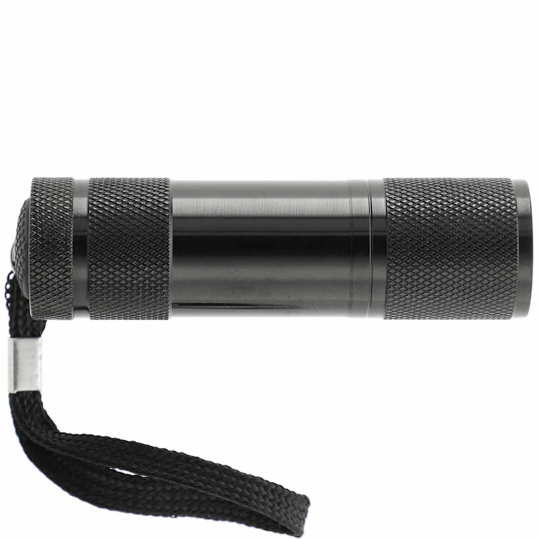 Black Gripper 9 LED Flashlight