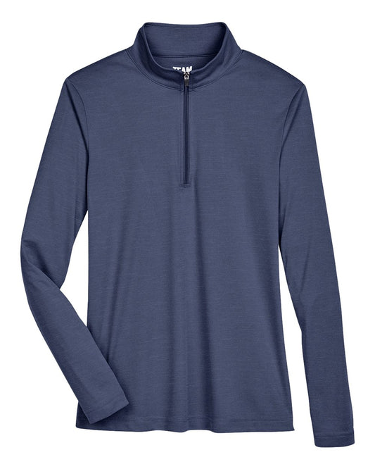 Women's Zone Sonic Heather Performance Quarter-Zip Pullover - TT31HW