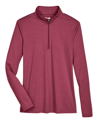 Women's Zone Sonic Heather Performance Quarter-Zip Pullover - TT31HW