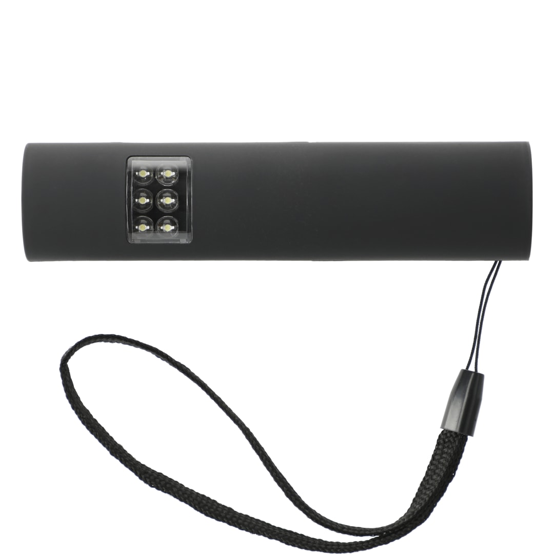 Black Mini Grip Slim and Bright Magnetic LED Flashlight