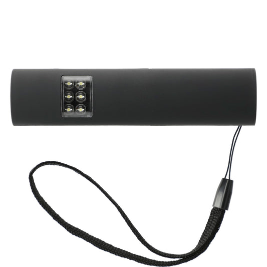 Black Mini Grip Slim and Bright Magnetic LED Flashlight