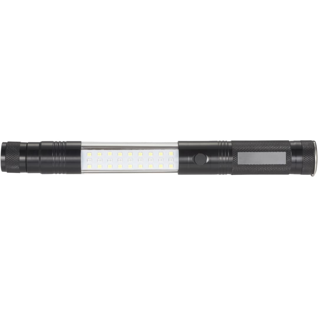 Telescopic Magnetic COB LED Flashlight w/Sidelight