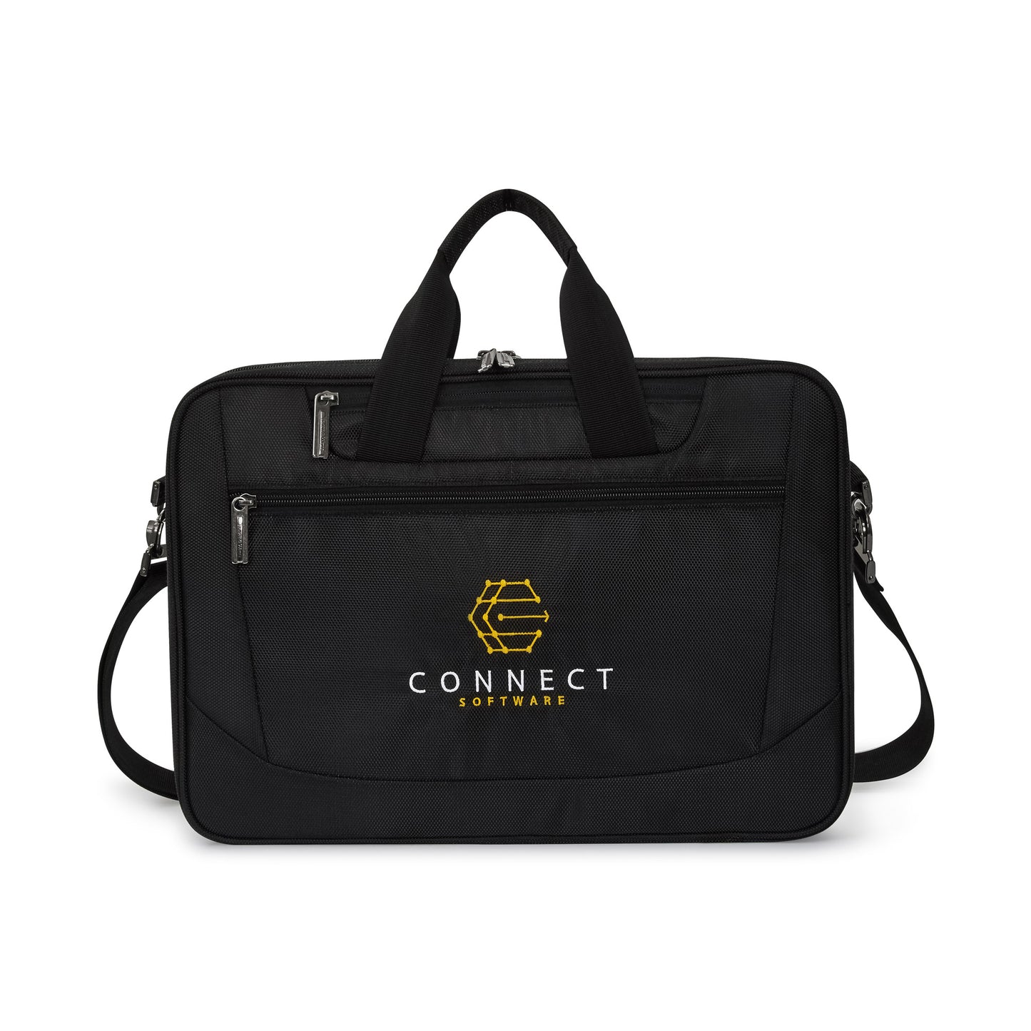 Black Travis & Wells® Transit Laptop Portfolio