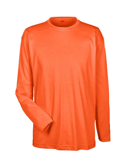 Men's Cool & Dry Sport Long Sleeve Performance Interlock T-Shirt - 8422