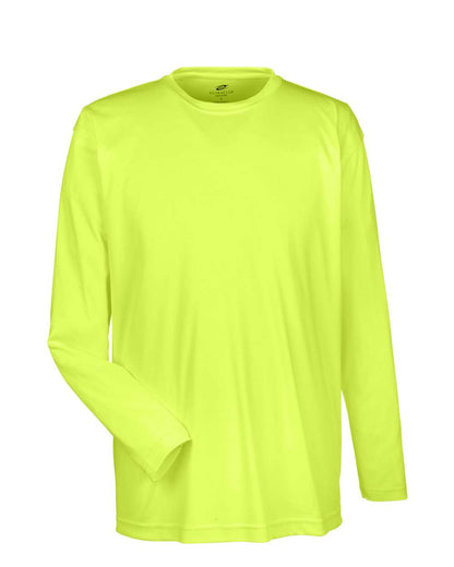 Men's Cool & Dry Sport Long Sleeve Performance Interlock T-Shirt - 8422