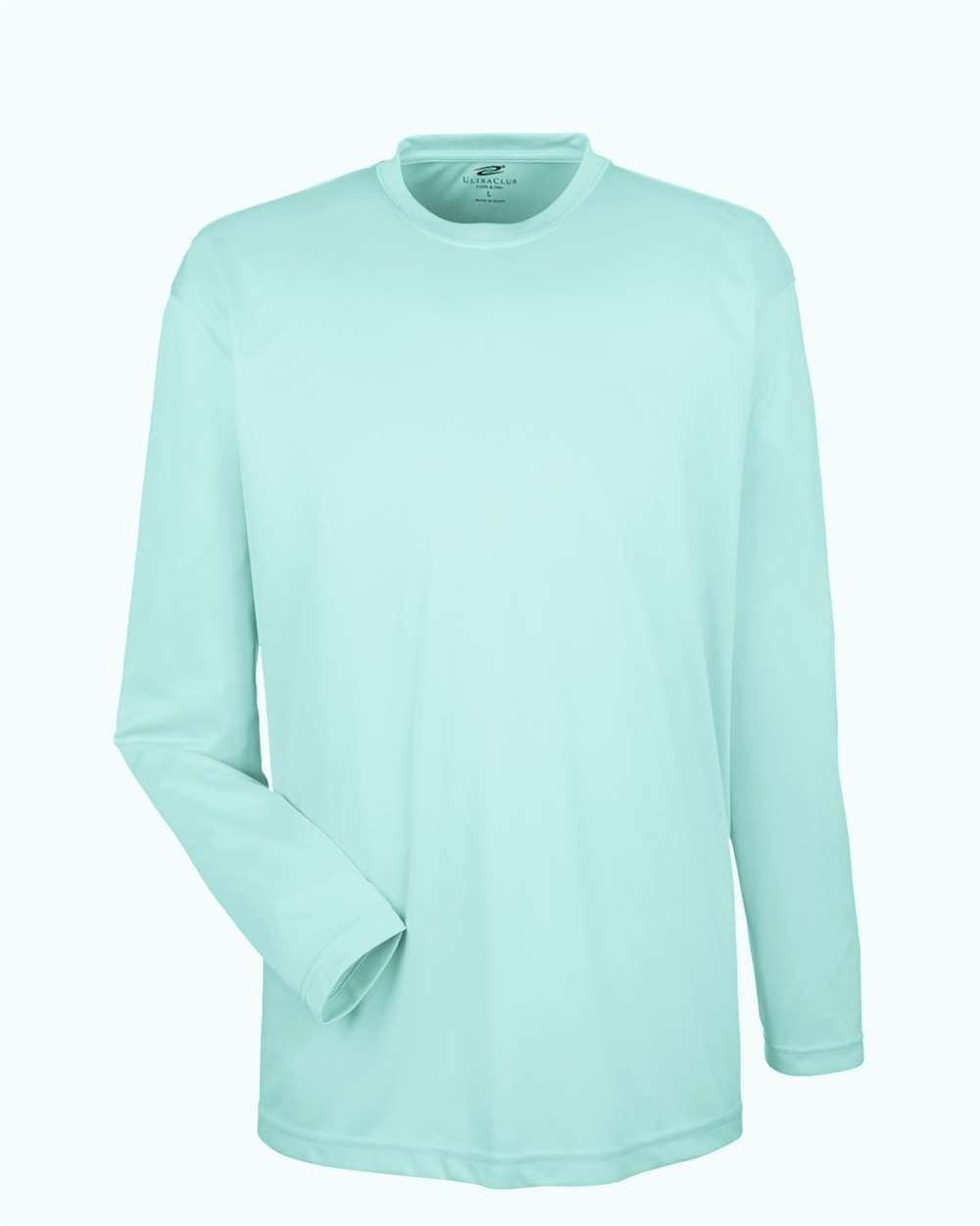 Men's Cool & Dry Sport Long Sleeve Performance Interlock T-Shirt - 8422