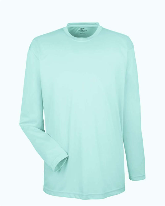 Men's Cool & Dry Sport Long Sleeve Performance Interlock T-Shirt - 8422
