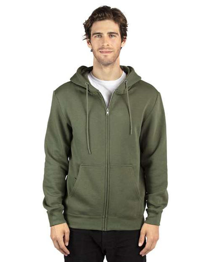 Unisex Fleece Full-Zip Hooded Sweatshirt - 320Z