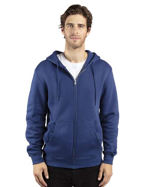 Unisex Fleece Full-Zip Hooded Sweatshirt - 320Z