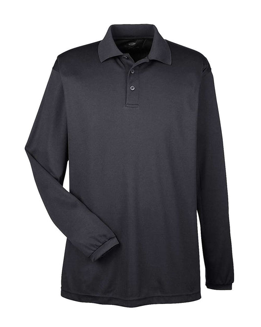 Men's Cool & Dry Long Sleeve Mesh Piqué Polo - 8210LS