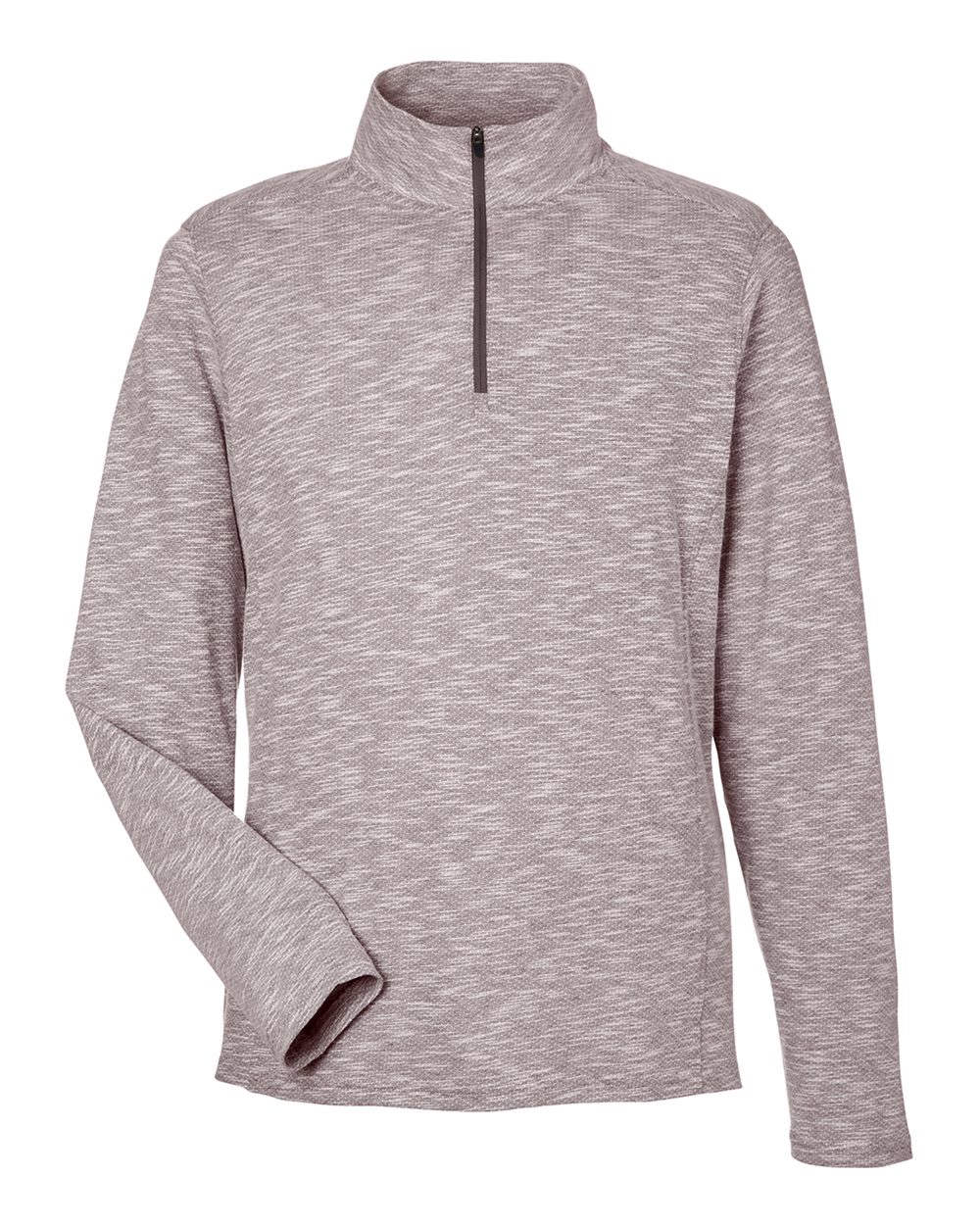 Men's Eclipse Jacquard Quarter-Zip Pullover - NE415