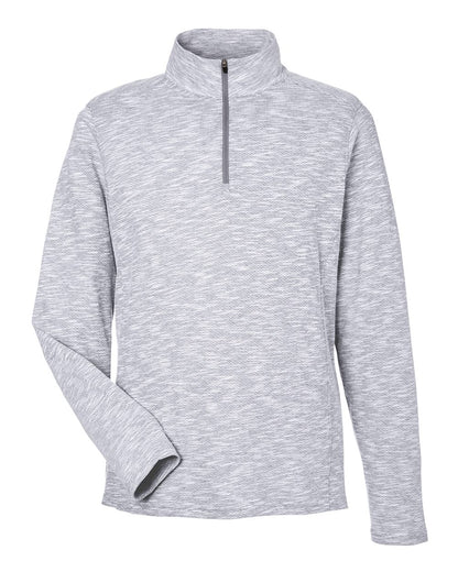 Men's Eclipse Jacquard Quarter-Zip Pullover - NE415