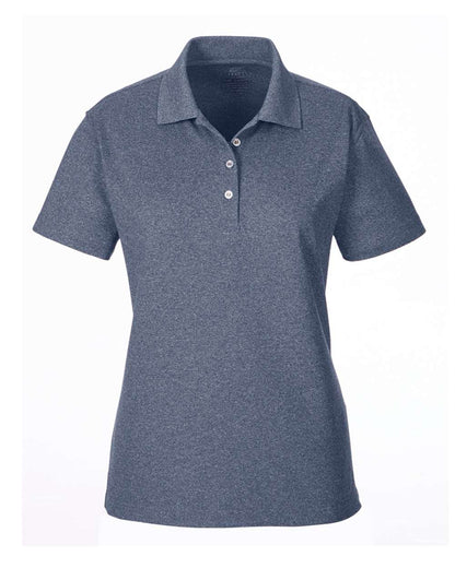Women's Heathered Pique Polo - UC100W
