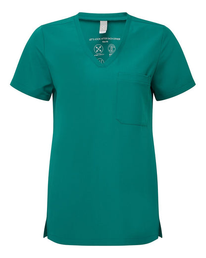 Women's Limitless V-Neck Stretch Scrub Top - NN300