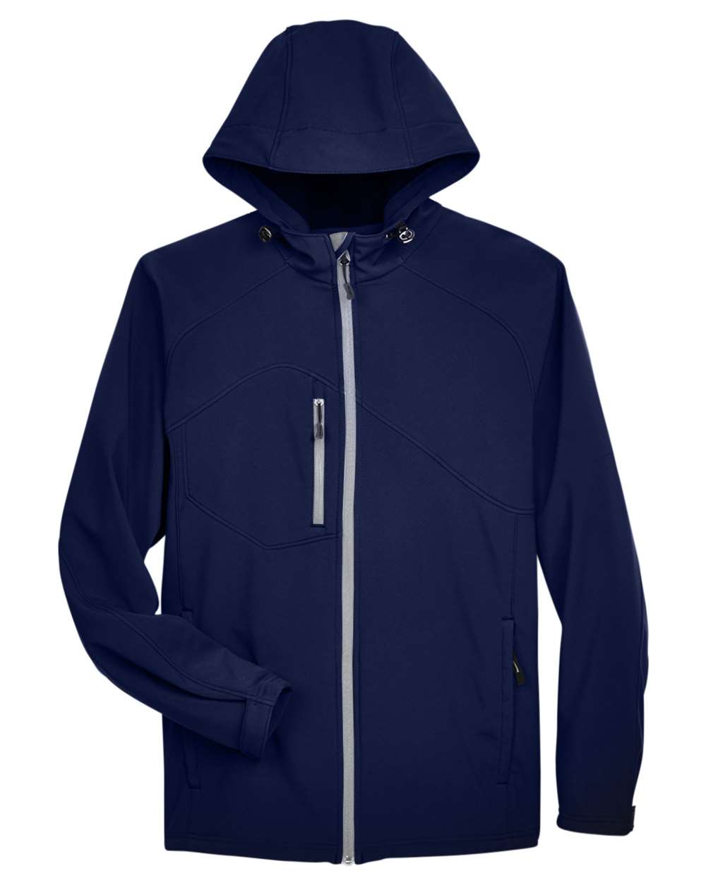 Men's Prospect Two-Layer Fleece Bonded Soft Shell Hooded Jacket - 88166