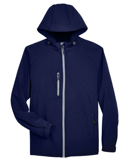 Men's Prospect Two-Layer Fleece Bonded Soft Shell Hooded Jacket - 88166