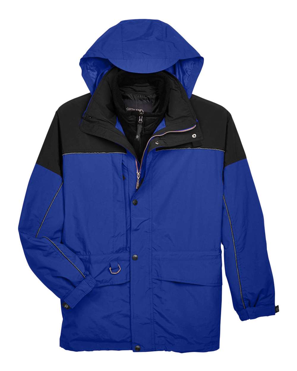 Men's 3-in-1 Two-Tone Parka - 88006