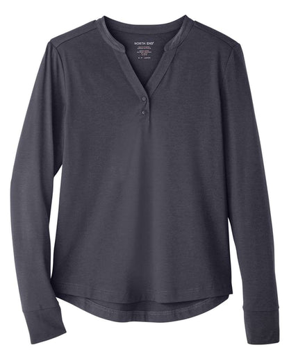 Women's JAQ Stretch Performance V-Neck Snap Pullover - NE400W