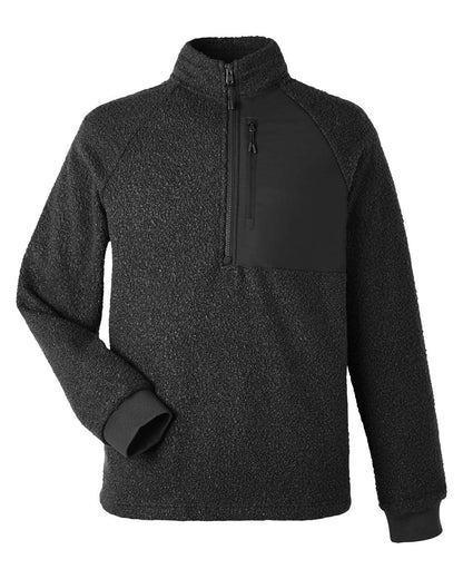 Men's Aura Sweater Fleece Quarter-Zip Pullover - NE713
