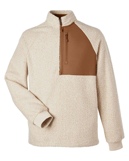 Men's Aura Sweater Fleece Quarter-Zip Pullover - NE713