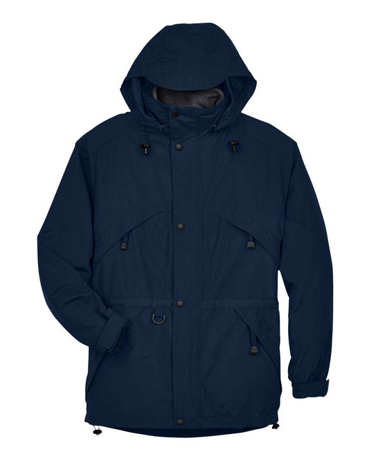 Men's 3-in-1 Parka with Dobby Trim - 88007