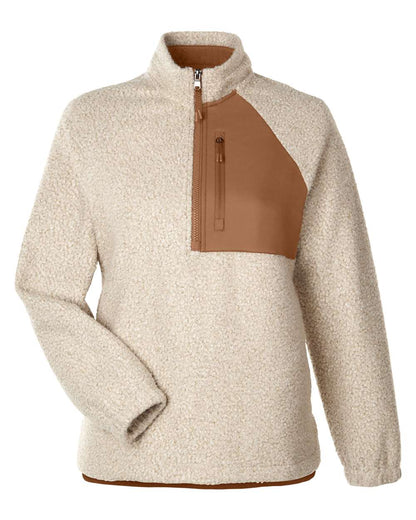 Women's Aura Sweater Fleece Quarter-Zip Pullover - NE713W