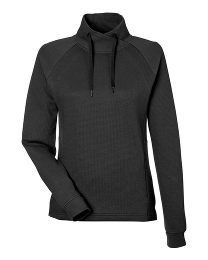 Women's Rhythm Waffle Cross-Neck Pullover - NE200W