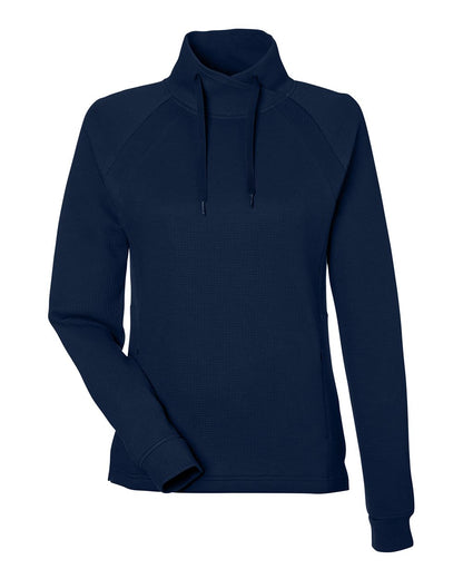 Women's Rhythm Waffle Cross-Neck Pullover - NE200W