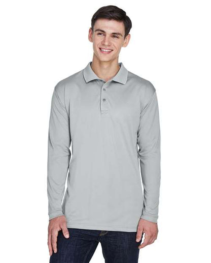 Men's Cool & Dry Sport Long Sleeve Polo - 8405LS