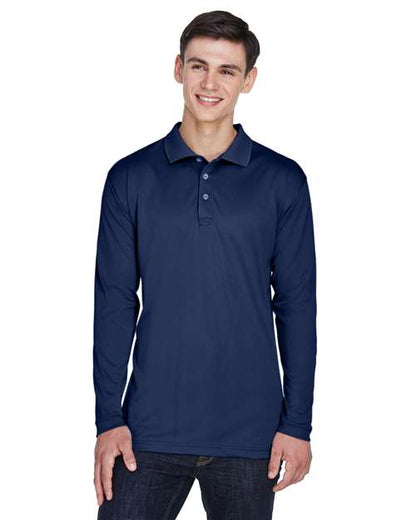 Men's Cool & Dry Sport Long Sleeve Polo - 8405LS