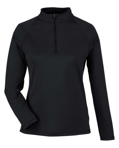 Women's Express Tech Performance Pique Quarter-Zip Pullover - NE412W