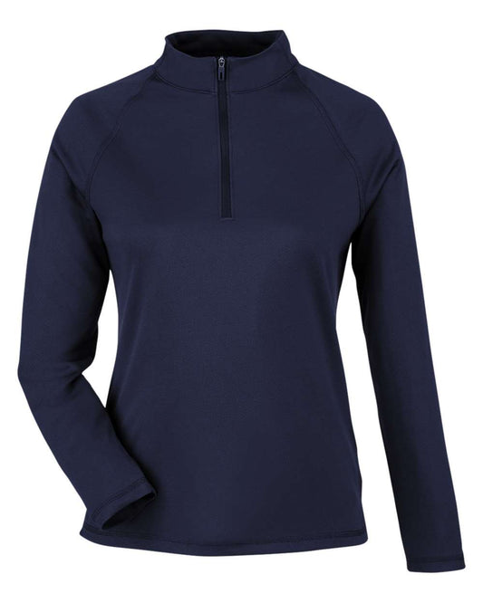 Women's Express Tech Performance Pique Quarter-Zip Pullover - NE412W