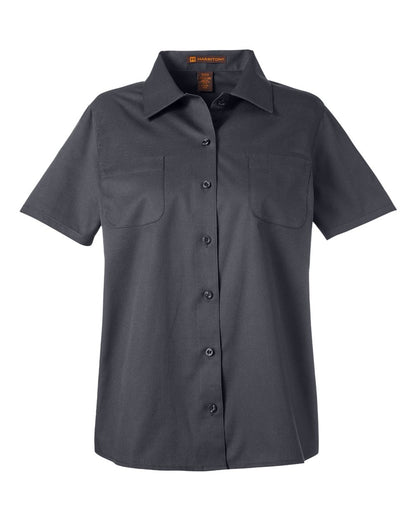 Women's Advantage IL Short Sleeve Dress Shirt - M585W