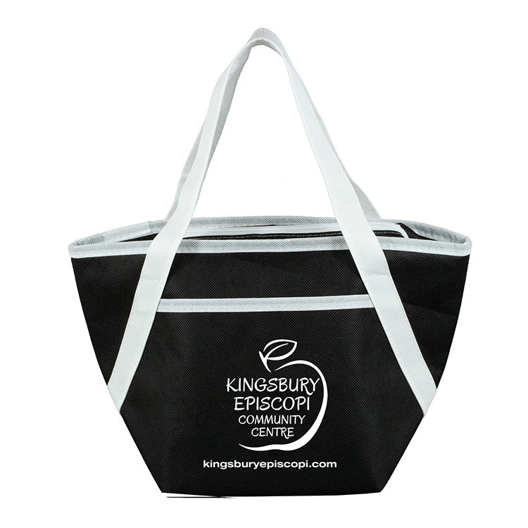 "THE HORIZON" Zipper Cooler Tote 6-Pack Size