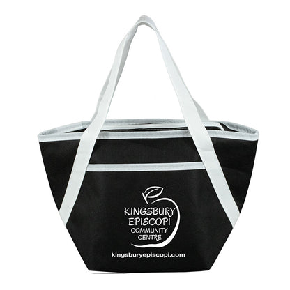 "THE HORIZON" Zipper Cooler Tote 6-Pack Size