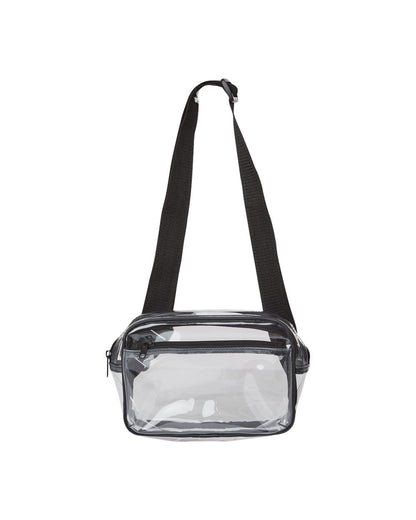 Clear Stadium 2-Pocket Fanny Pack/Crossbody Bag - 5778