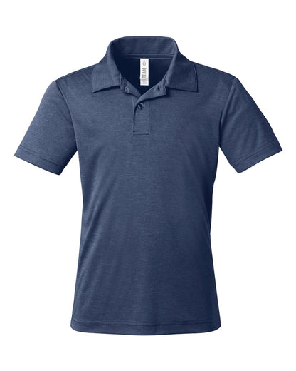 Youth Zone Sonic Heather Performance Polo - TT51HY