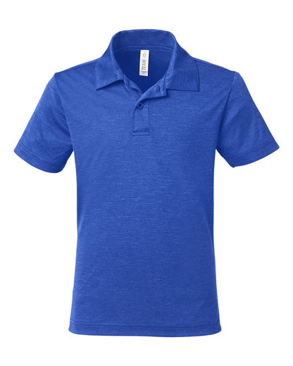 Youth Zone Sonic Heather Performance Polo - TT51HY