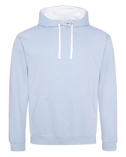 Unisex Midweight Varsity Contrast Hooded Sweatshirt - JHA003