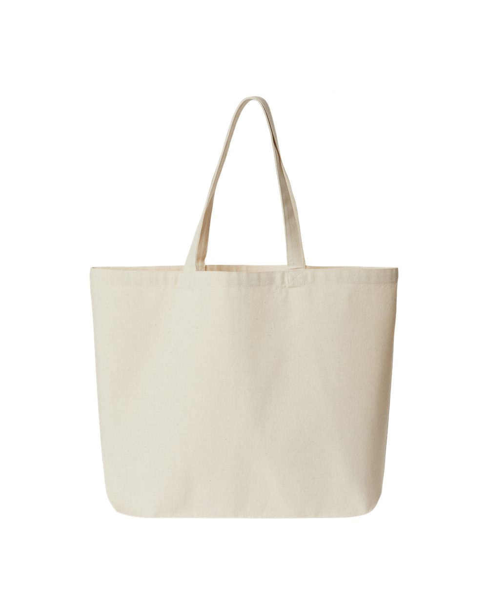 Jumbo Recycled Midweight Gusseted Canvas Tote - OAD108R