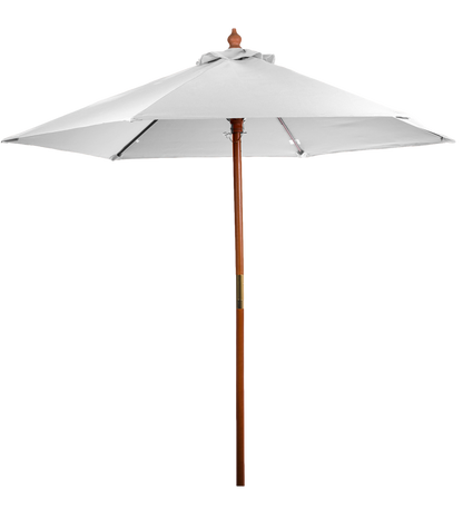 7' Bamboo Recycled Market Umbrella