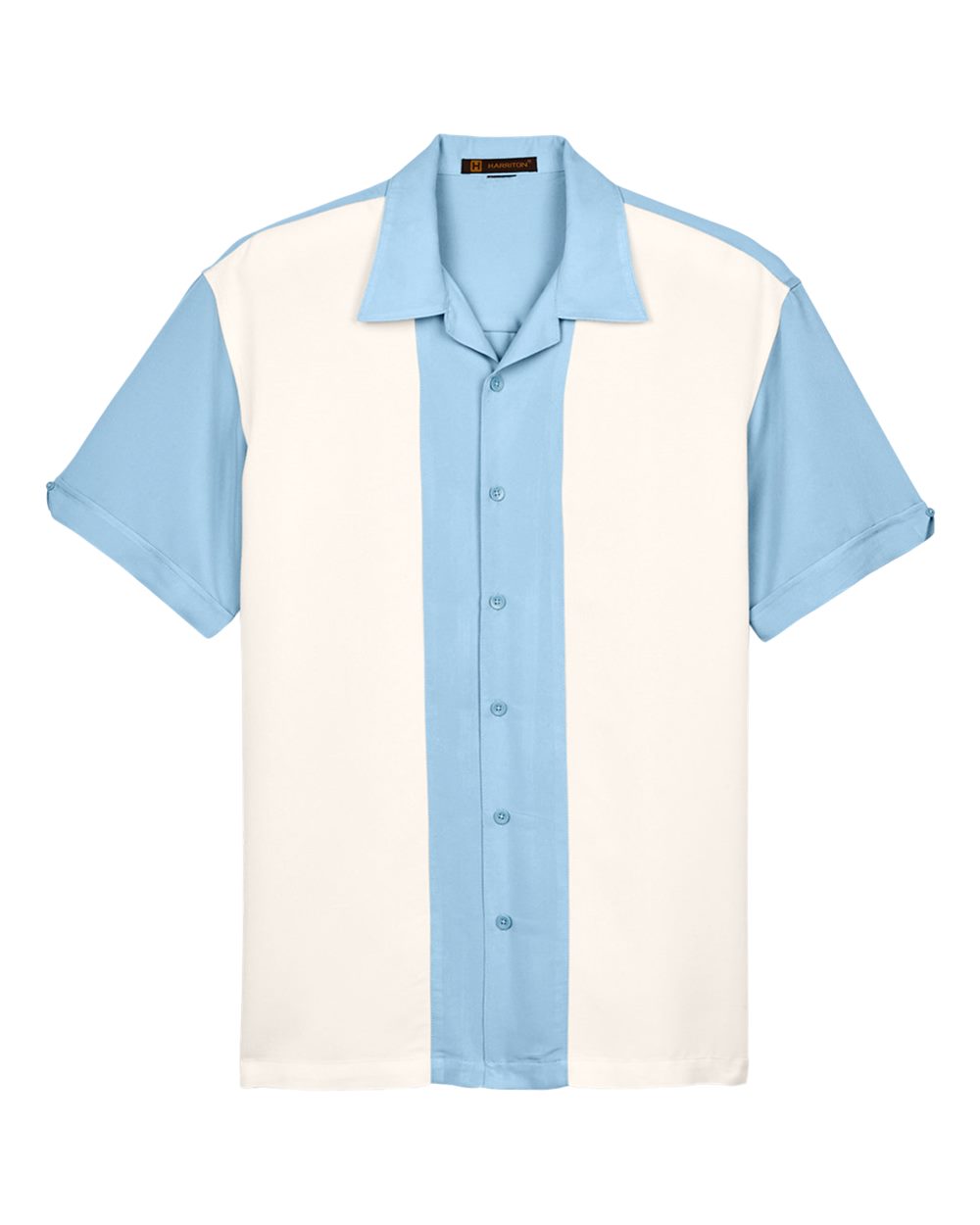Men's Two-Tone Camp Shirt - M575