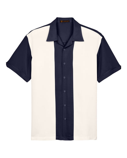 Men's Two-Tone Camp Shirt - M575