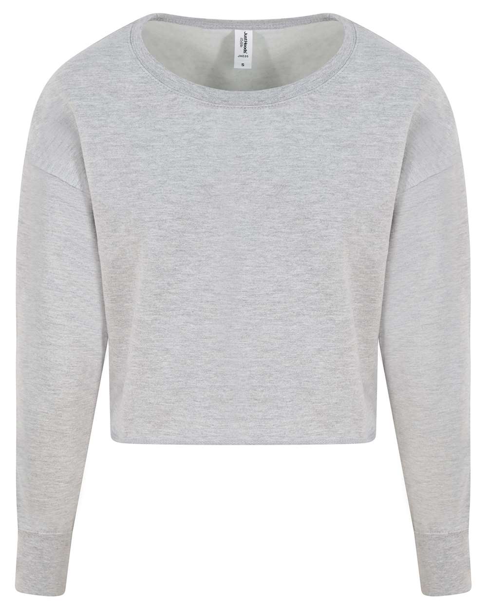 Women's Cropped Crewneck Sweatshirt - JHA035