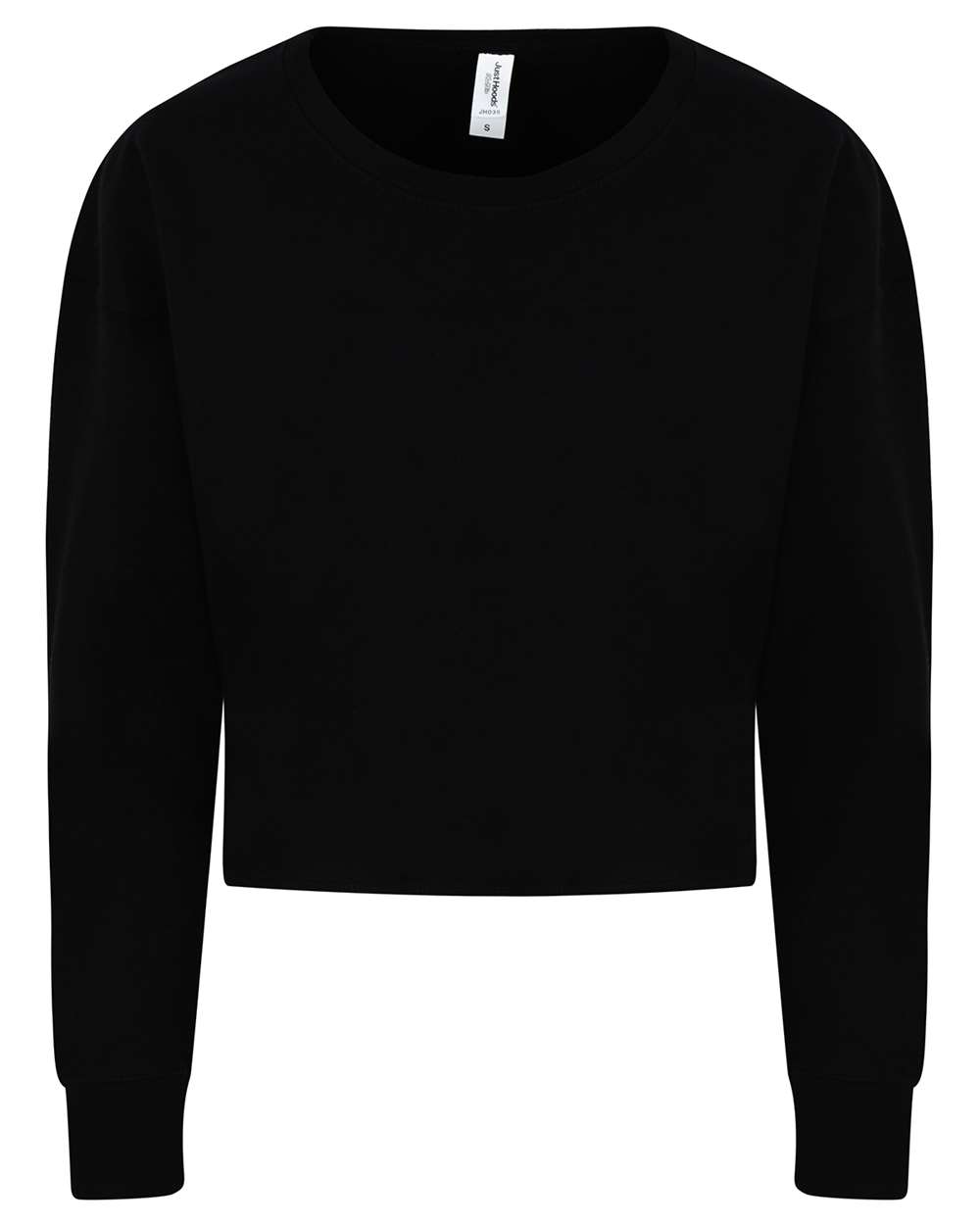 Women's Cropped Crewneck Sweatshirt - JHA035