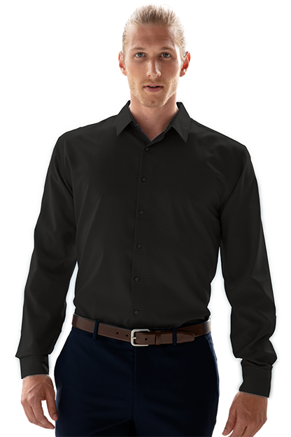 Black Vansport Sandhill Dress Shirt  - S
